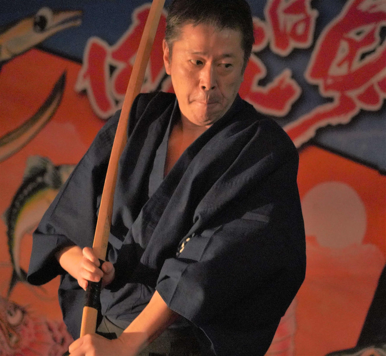 東京タワーで行われた「おんせん県おおいた『地獄蒸し祭り』」に出席した若山騎一郎（撮影・佐藤成）