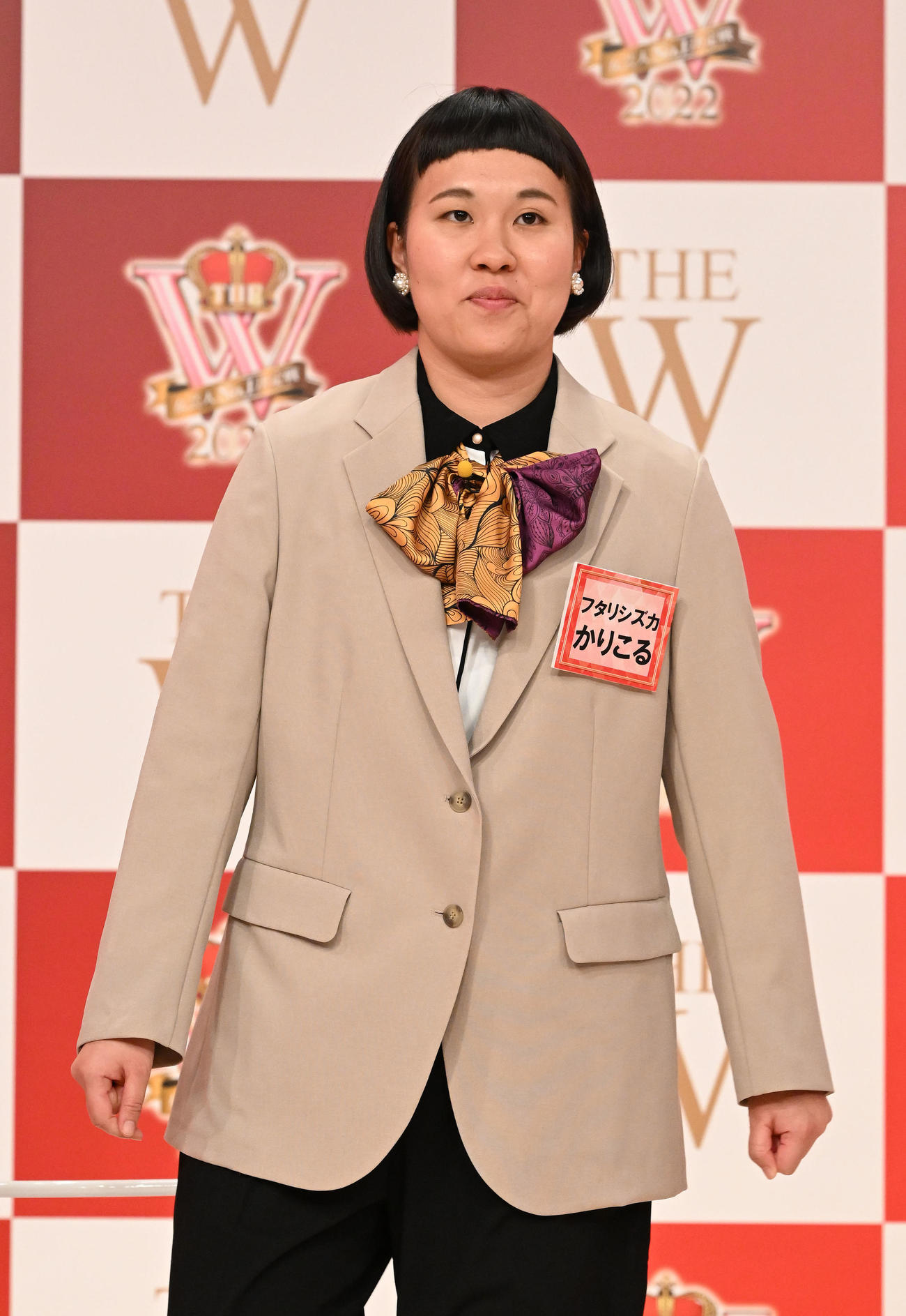 決勝進出が決まったフタリシズカかりこる（撮影・滝沢徹郎）