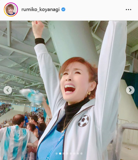 小柳ルミ子のインスタグラムより