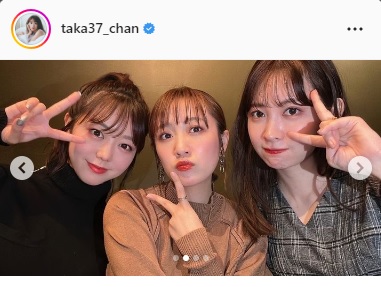 高橋みなみインスタグラムより