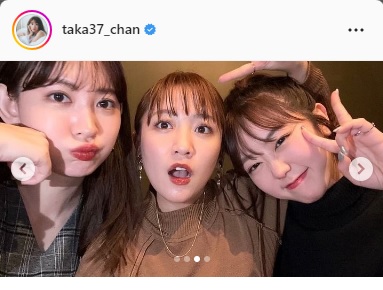 高橋みなみインスタグラムより