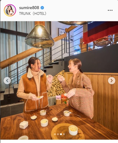 すみれインスタグラムより