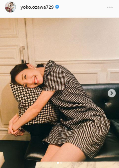 小澤陽子アナのインスタグラムより