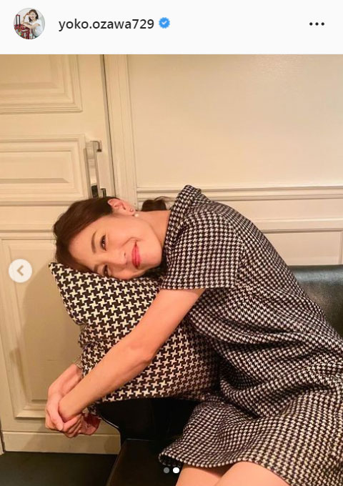 小澤陽子アナのインスタグラムより