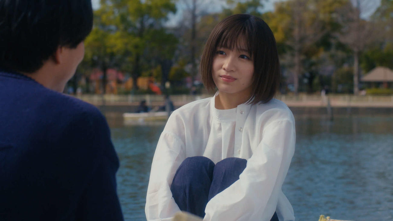 4月放送のテレビ東京系連続ドラマ「花嫁未満エスケープ」に出演した岡崎紗絵