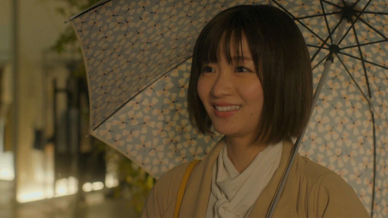 4月放送のテレビ東京系連続ドラマ「花嫁未満エスケープ」に出演した岡崎紗絵