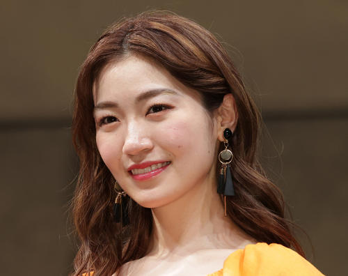 前島亜美（2022年7月撮影）