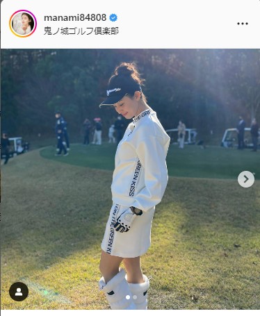 橋本マナミのインスタグラムより