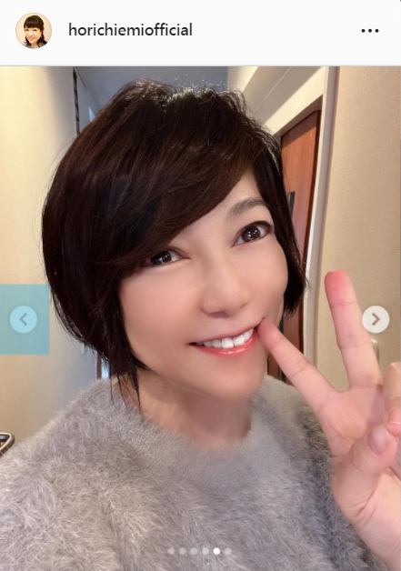 堀ちえみのインスタグラムより