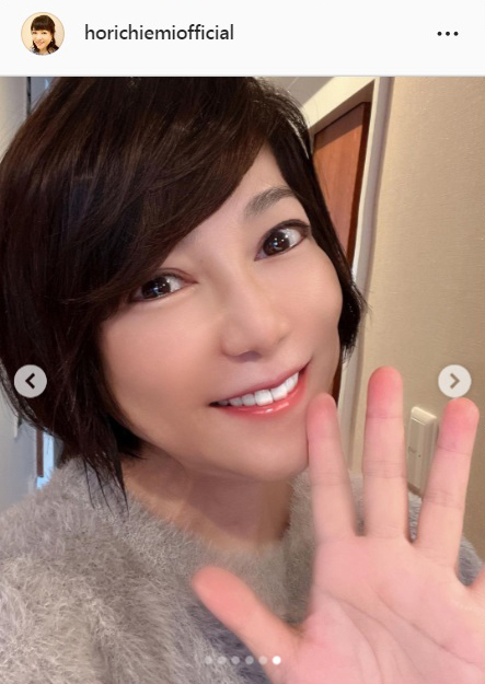 堀ちえみのインスタグラムより
