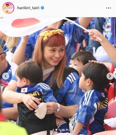 平愛梨のインスタグラムより