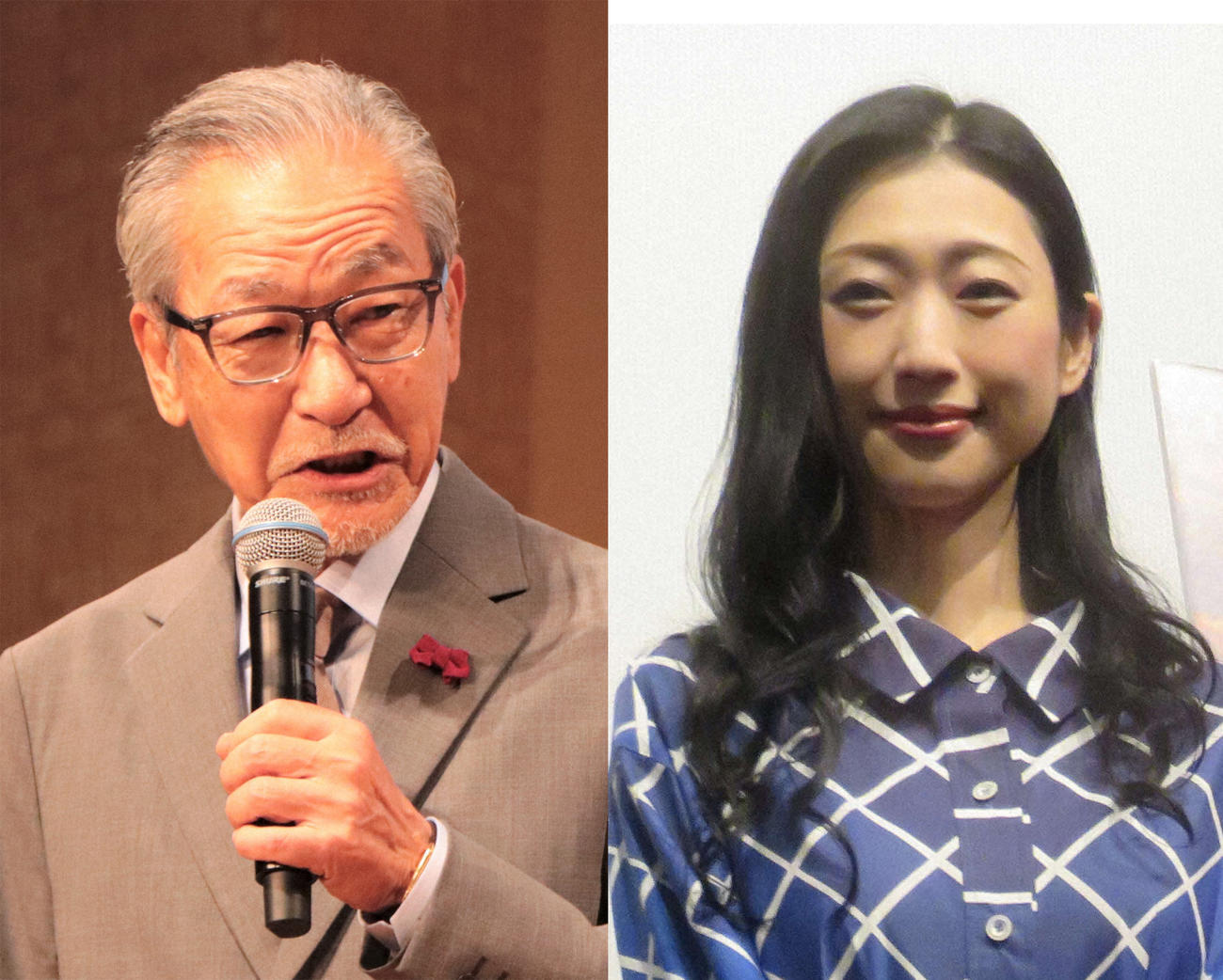 大竹まこと（左）と壇蜜