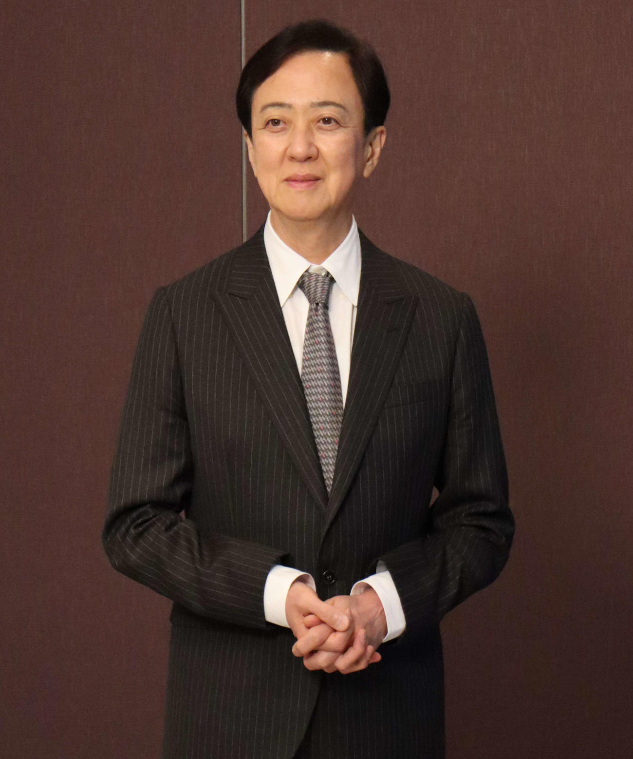 初春特別公演「幽玄」の取材会を行った坂東玉三郎
