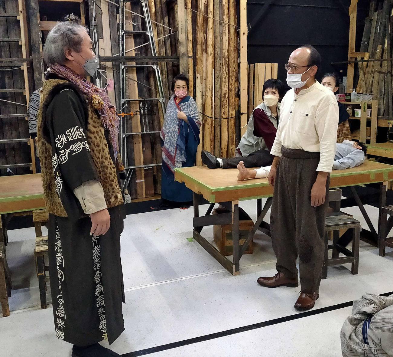 劇団桟敷童子のけいこ場（外部提供）