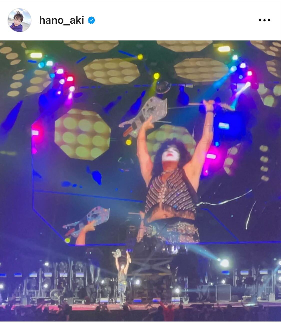 羽野晶紀のインスタグラムより