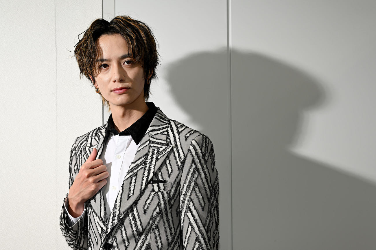 映画「真・事故物件パート2／全滅」に出演する小野健斗（撮影・滝沢徹郎）