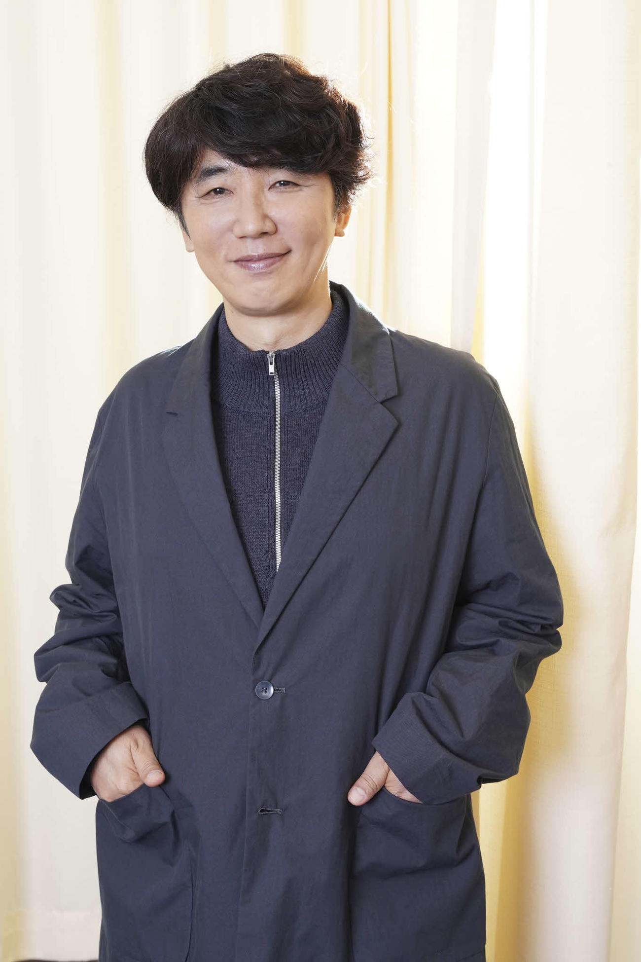 ミュージカル「おとこたち」に出演するユースケ・サンタマリア　撮影：源賀津己（外部提供）