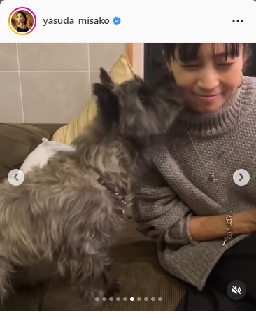 安田美沙子インスタグラムより