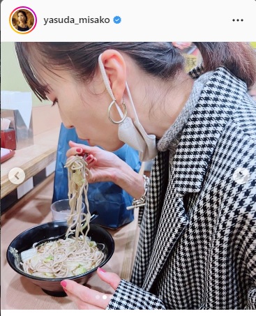 安田美沙子インスタグラムより