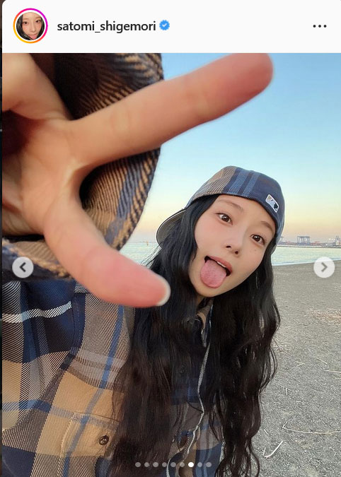 重盛さと美インスタグラムより