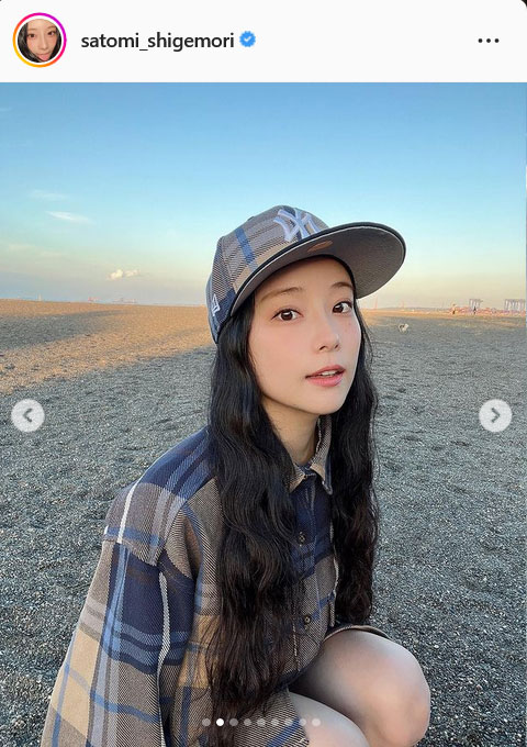 重盛さと美インスタグラムより