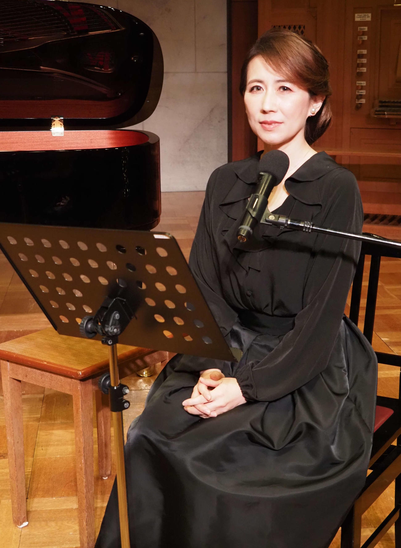 「yomibasho vol．2　堀井美香朗読会『母』」を開催したフリーアナウンサー堀井美香