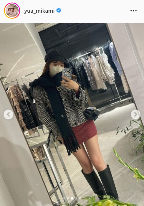 三上悠亜のインスタグラムより