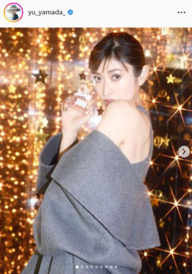 山田優インスタグラムより
