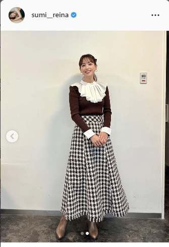 鷲見玲奈インスタグラムより