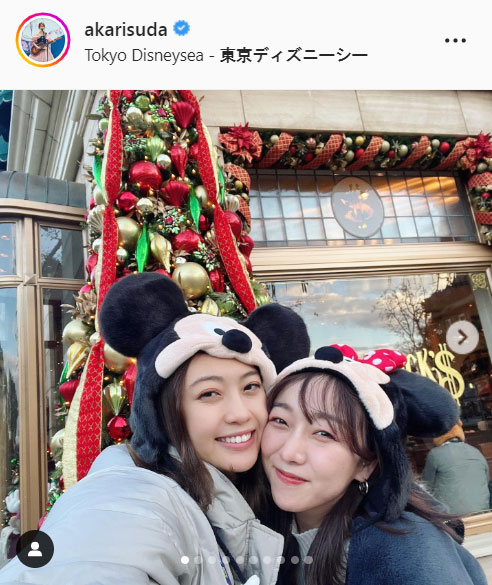 須田亜香里のインスタグラムより