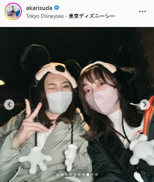 須田亜香里のインスタグラムより
