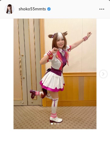 中川翔子のインスタグラムより