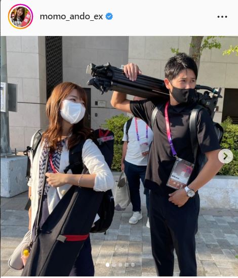 安藤萌々のインスタグラムより