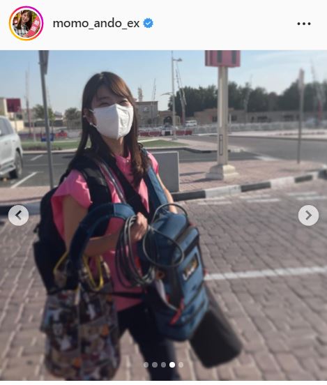 安藤萌々のインスタグラムより