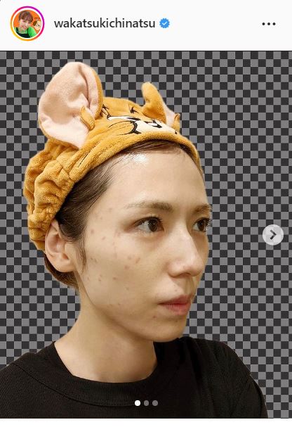 若槻千夏のインスタグラムより