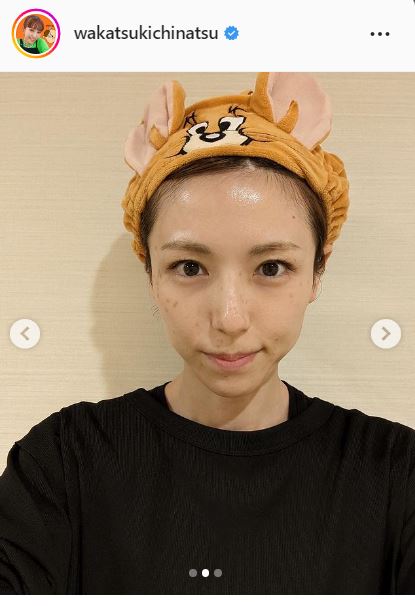 若槻千夏のインスタグラムより