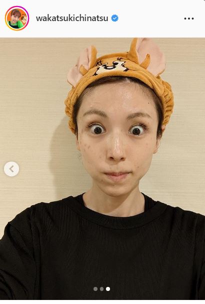 若槻千夏のインスタグラムより