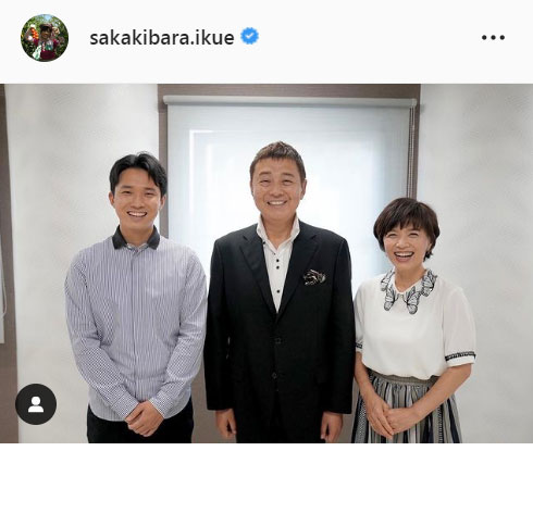 榊原郁恵のインスタグラムより