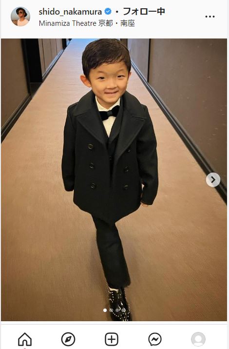 中村獅童のインスタグラムより