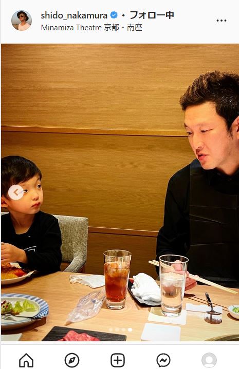 中村獅童のインスタグラムより