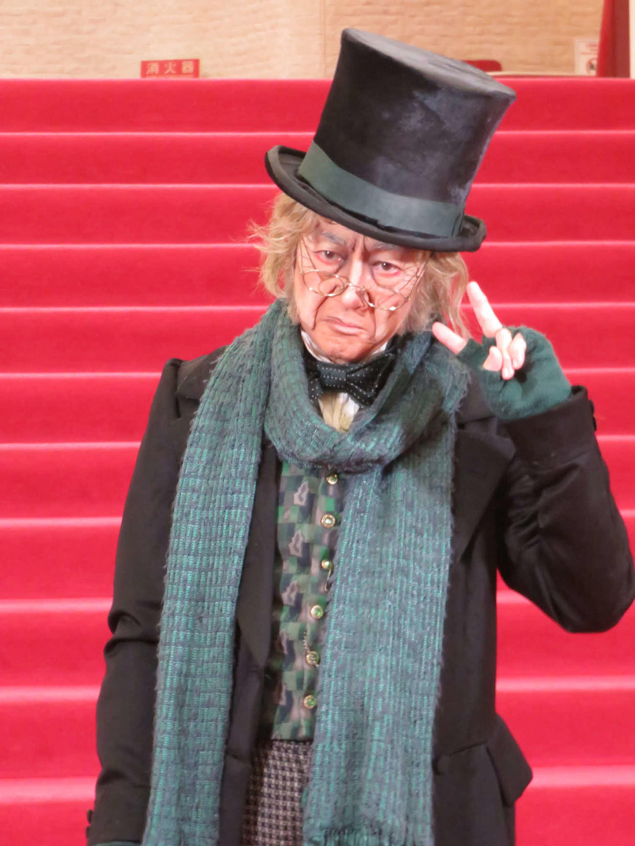 主演ミュージカル「スクルージ」の前日会見を行った市村正親