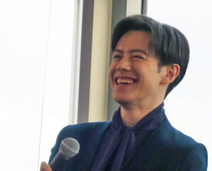 ミュージカル「太平洋序曲」の“決起集会”会見に登場したウエンツ瑛士