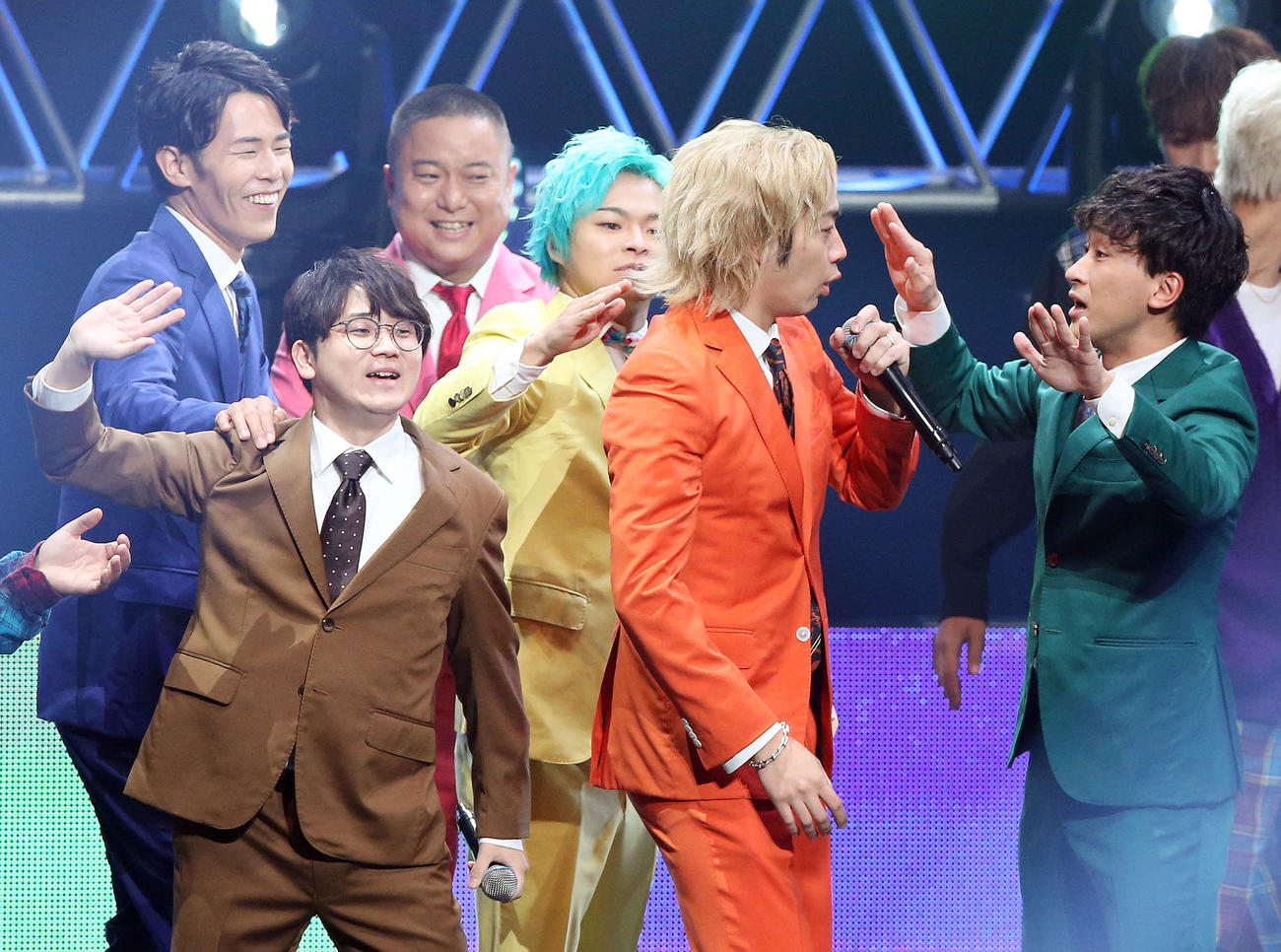 「Youtube Fanfest Japan 2022」に無事に全員到着した東海オンエア（撮影・宮地輝）