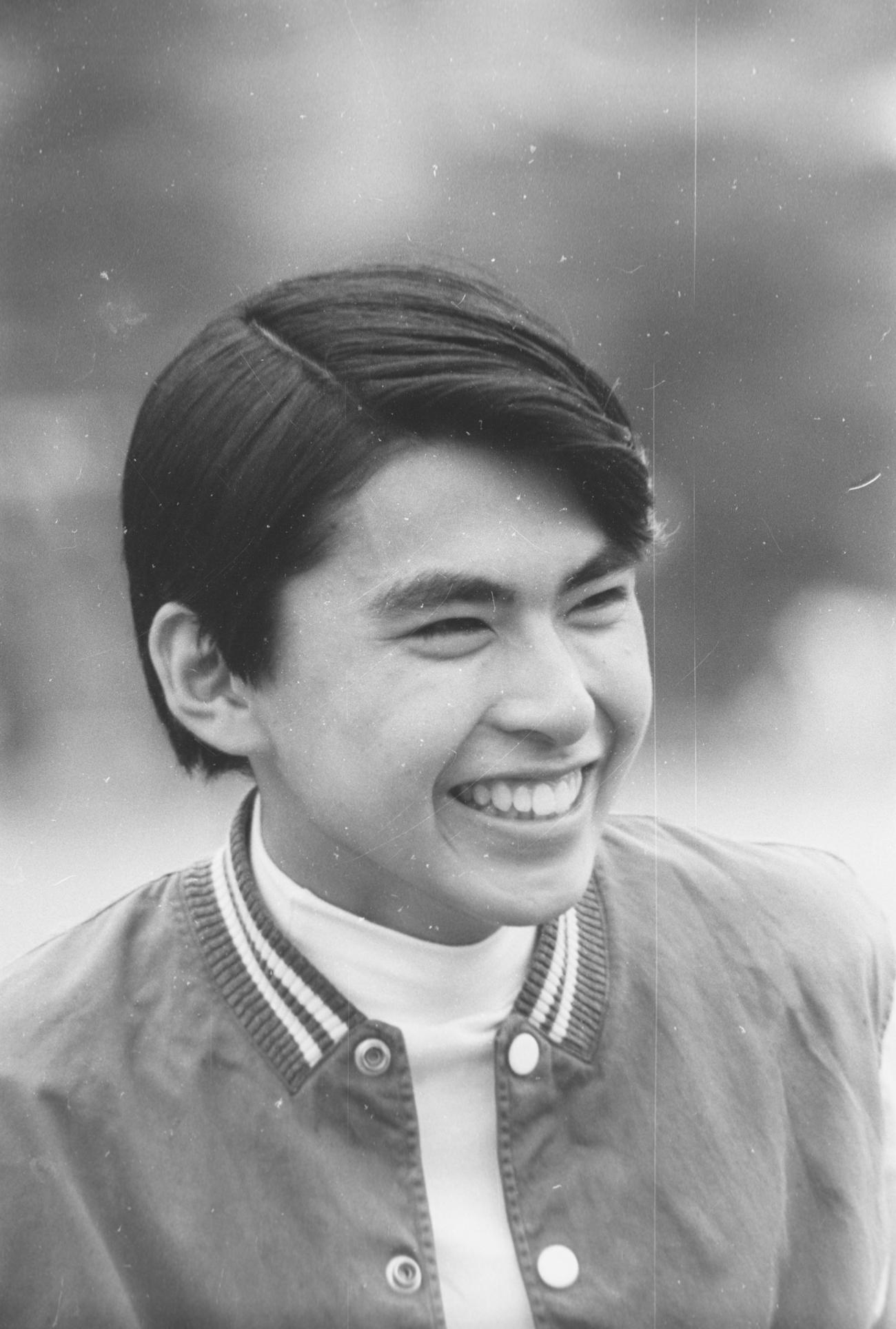 デビュー当時の志垣太郎さん（69年）