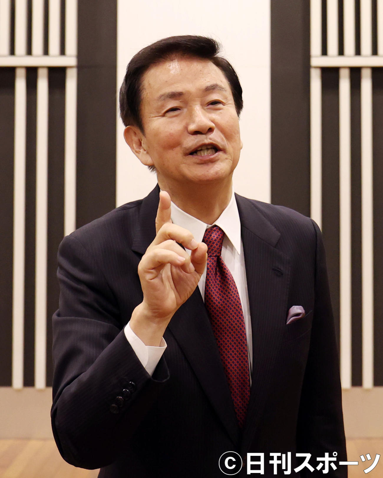 森田健作（2021年4月6日撮影）