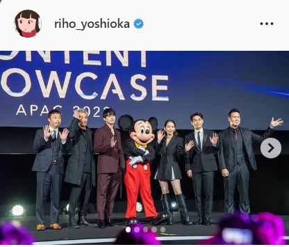 吉岡里帆のインスタグラムより