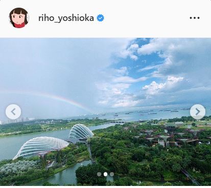 吉岡里帆のインスタグラムより