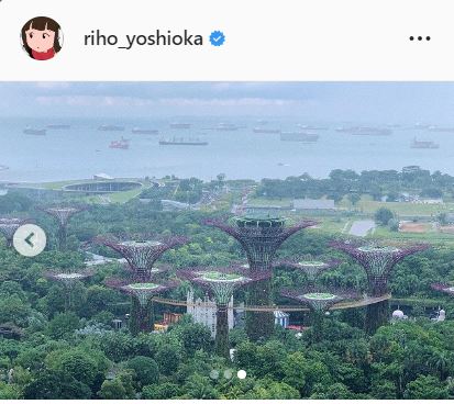吉岡里帆のインスタグラムより