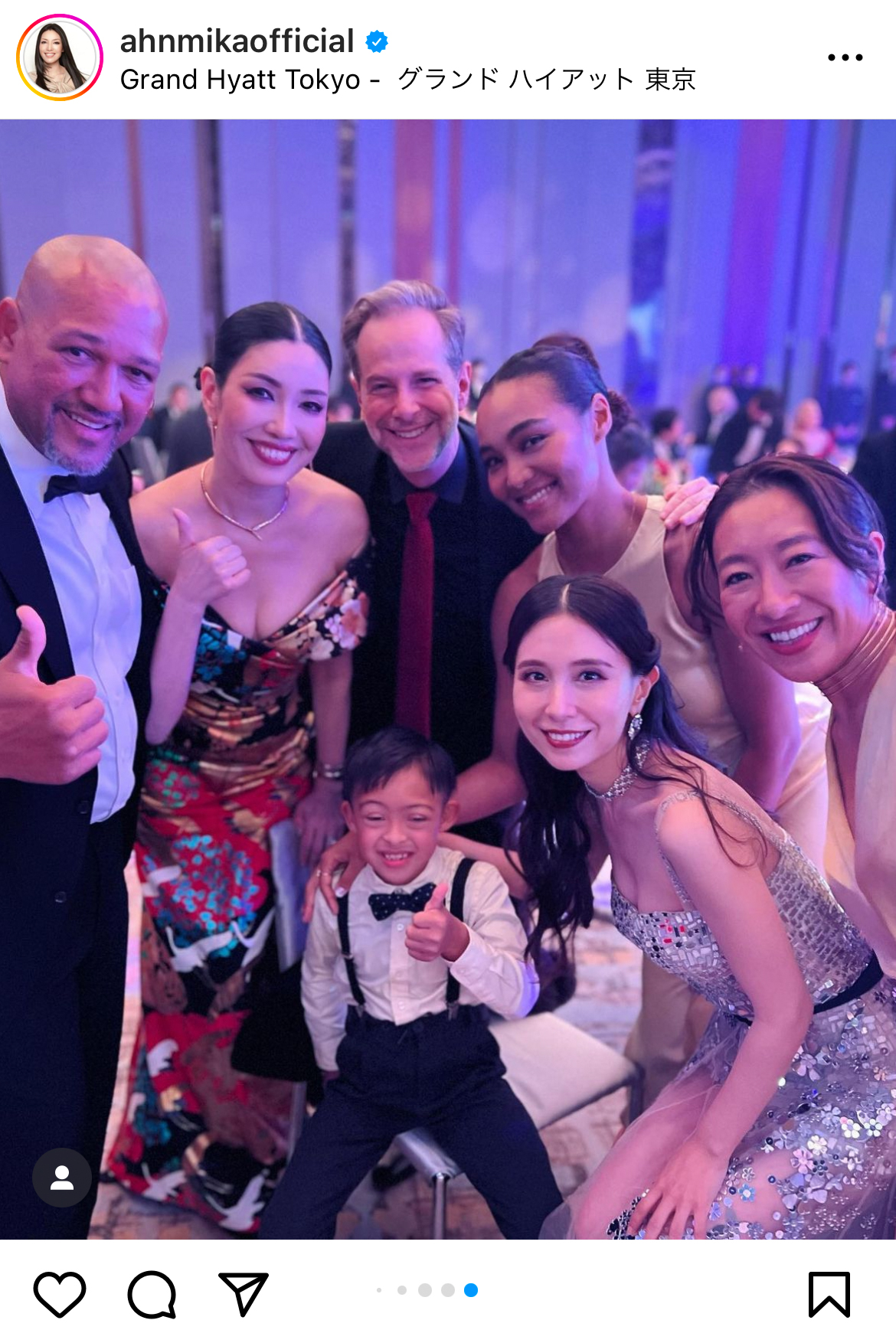 アンミカのインスタグラムより
