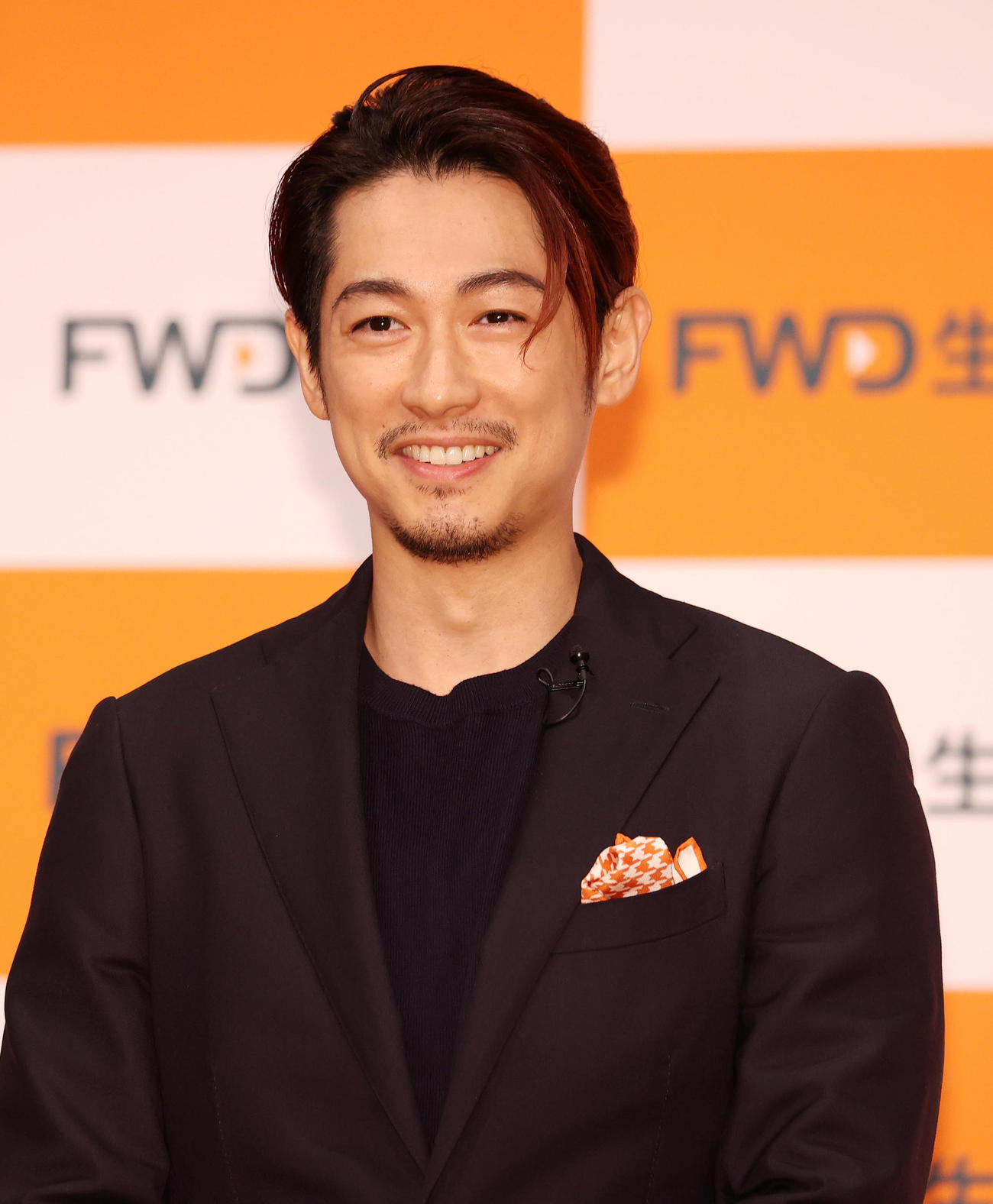 アンバサダーに就任し笑顔を見せるディーン・フジオカ（撮影・鈴木正人）